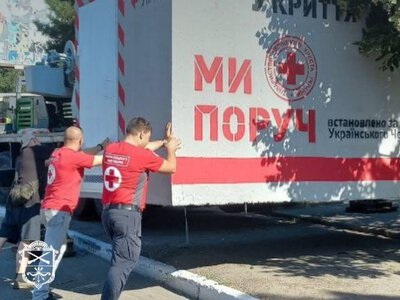 У Запоріжжі встановлюють модульні укриттів: де вже відкрили