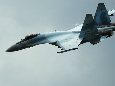У Курській області зіштовхнулися два російські винищувачі Су-35С