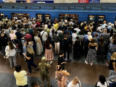 Відео: у Києві стався транспортний колапс через тривалу повітряну тривогу