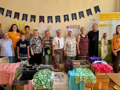 Центр «Вільні разом» надав допомогу переселенцям з Херсонщини