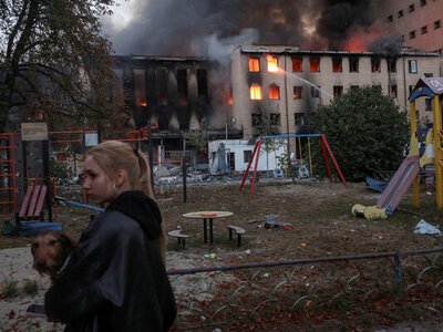 З'явилась карта: звідки дрони та ракети летіли на Київ з Росії