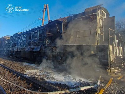 Російські дрони влучили у пасажирський поїзд на Сумщині