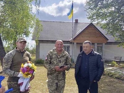 23-річного захисника з Прутівки Івана Щавлінського нагородили медаллю «За військову службу Україні»