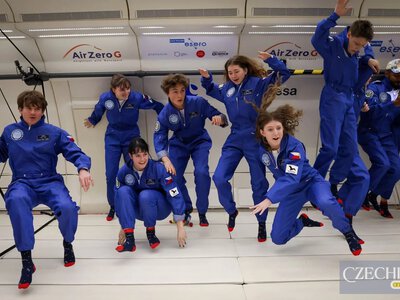 Як школярам у Чехії зареєструватися до місії Zero-G, щоб відчути невагомість під час спецпольоту