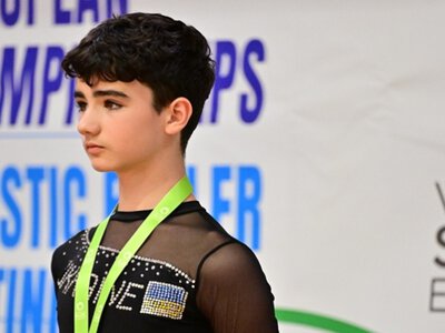 Чернівчанин Чорней Матвій здобув 3 місце на Чемпіонаті Європи з фігурного катання на роликових ковзанах
