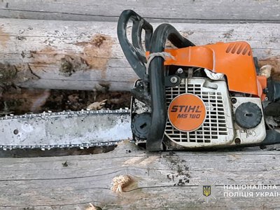 На Кременеччині чоловік незаконно вирубав ліс у заповіднику