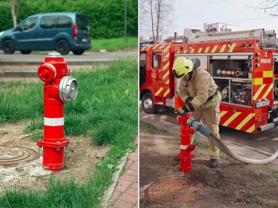 У Рівному встановили 100 сучасних наземних пожежних гідрантів