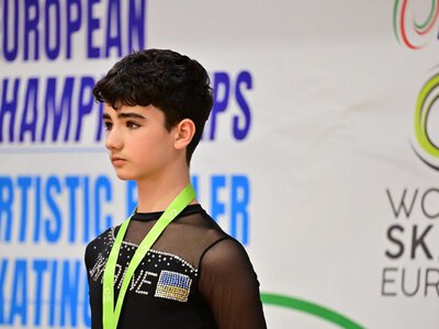 Чернівчанин здобув бронзу на чемпіонаті Європи з фігурного катання на роликах