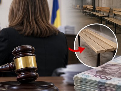 На Одещині суд покарав селищну голову, яка переплатила за лавки для укриття