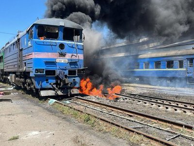 Росія втретє від ранку вдарила по потягах Укрзалізниці, є поранені