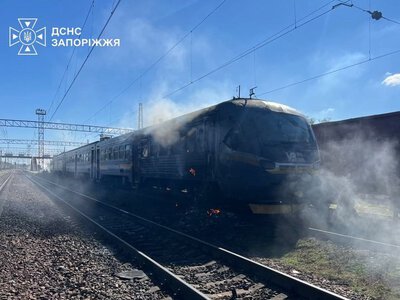 Рашисти вдарили дронами по потягу «Дніпро – Запоріжжя», загинула провідниця