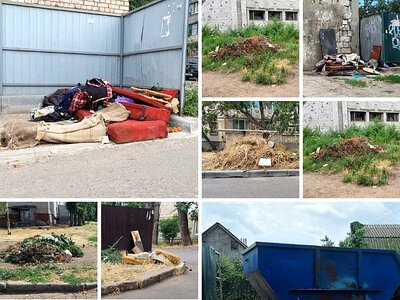 В одному з районів Миколаєва прибрали 10 сміттєзвалищ