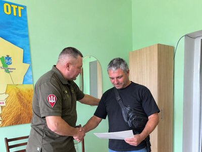 Захисника з Теплицької громади нагородили медаллю Президента України