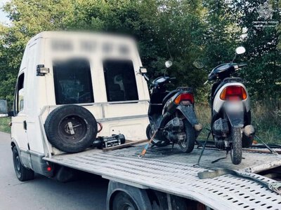 П’яні за кермом скутерів: у Рівному мотопатрульні зупинили двох порушників