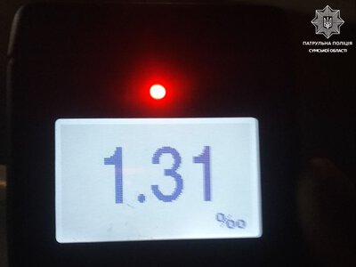 У Сумах водій «під мухою» отримав одразу два адмінматеріали 