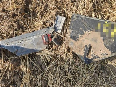 На Черкащині уламки дрона пошкодили майже десять будинків і лінію електропередач