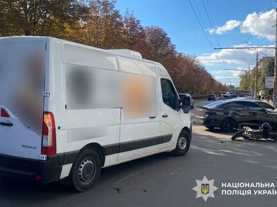 У Полтаві в ДТП постраждав 17-річний мотоцикліст