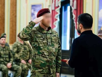 Начальник розвідки 82 Буковинської бригади отримав високу нагороду від Президента України
