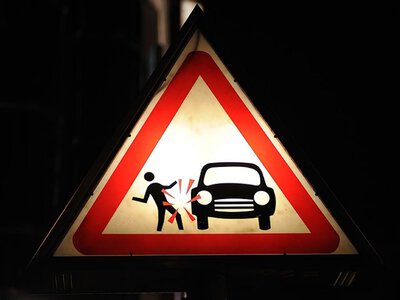 На Прикарпатті водія BMW оштрафували за наїзд на пішохідку