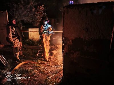 Російський дрон атакував Ясногірку поблизу Краматорська: виникла пожежа в господарській споруді 