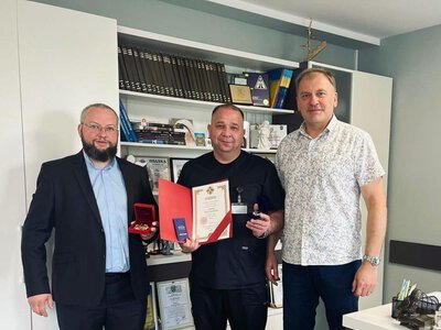 Лікар з Франківщини Андрій Голинський отримав дві почесні відзнаки
