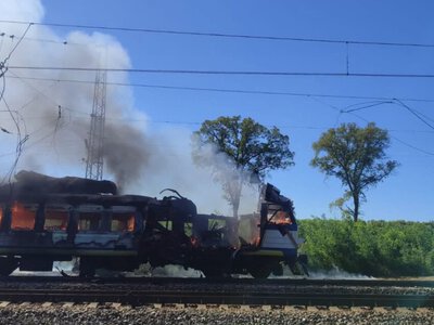 Удар по потягу на Харківщині: поранені семеро пасажирів та працівників УЗ
