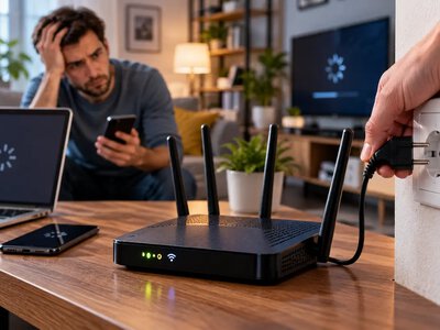 Вимикайте прилад Wi-Fi з розетки раз на місяць, щоб не зник інтернет