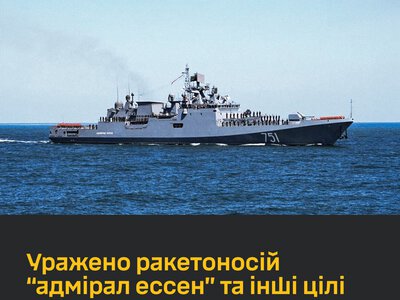 Деталі операції ГУР та Сил оборони України у новоросійску – уражено ракетоносій “адмірал ессен” та інші цілі