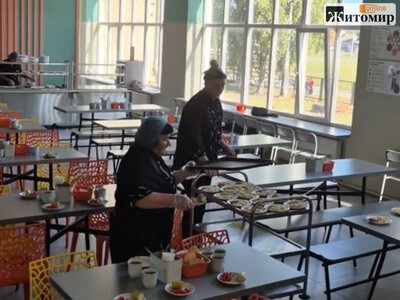 У житомирському ліцеї №4 капітально відремонтували харчоблок