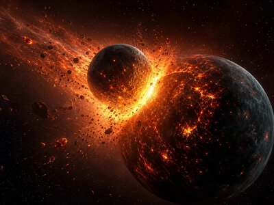 Симуляції допускають формування Місяця за п’ять годин