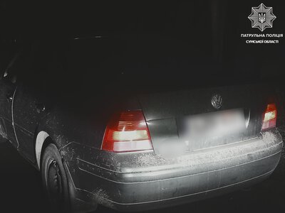 32-річний водій у Сумах двічі відмовився проходити огляд на сп’яніння