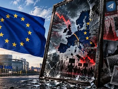 Окупанти Херсонщини поширюють фейки про «розвал» ЄС та «божевілля» лідерів