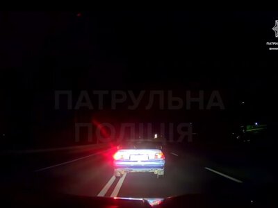У Стрижавці п’яний водій тікав від патрульних: у нього виявили 2,76 проміле