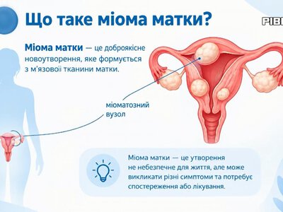 Будьте здорові: Міома матки: коли потрібно лікувати, а коли достатньо лиш спостерігати?