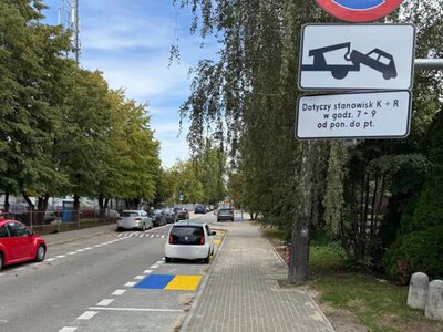 Спеціально для українців: жителі польського села обурилися через синьо-жовті паркувальні місця
