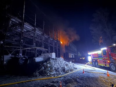РФ атакувала Київ і Хмельницький: поранені четверо рятувальників
