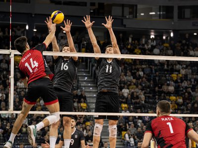 Латвія перемогла Румунію на старті чемпіонату Європи з волейболу — LSM English