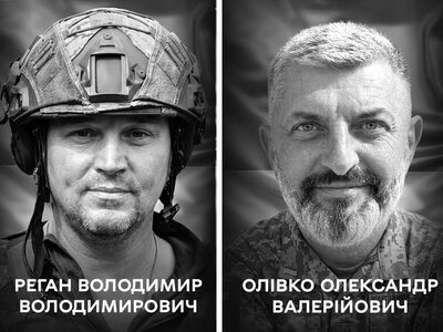 На щиті: 10 вересня Вінниця проводжає в останню путь воїнів-добровольців Володимира Регана та Олександра Олівка