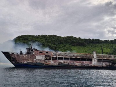 Поблизу Філіппін на пасажирському поромі спалахнула пожежа: пʼятеро загиблих, десятки зниклих
