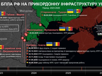 Під прицілом – КПП: як часто росія атакує прикордонну інфраструктуру України