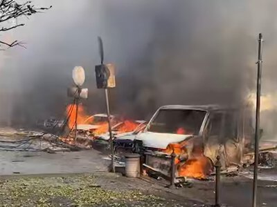 Росіяни вдарили по ТРЦ в середмісті Павлогорада: є загиблі та багато поранених