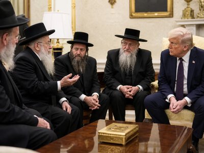 Трамп зустрівся з хасидськими лідерами у Білому домі