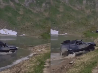Заїзд на позашляховику у гірську водойму: на Закарпатті судитимуть джипера — PMG.ua