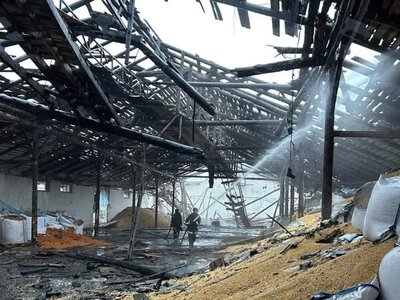 Атака на агросектор: дроном пошкоджено підприємство на Полтавщині