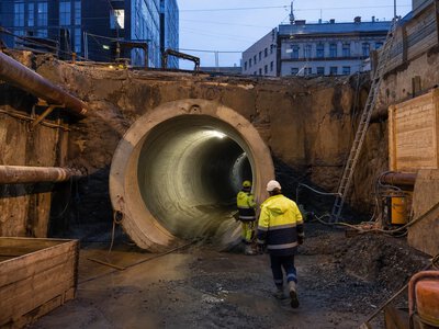 У Таллінні 50 кілометрів трубопроводів придатні для проходу людей