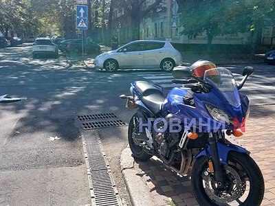 «Хонда» зіткнулася з мотоциклом у центрі Миколаєва