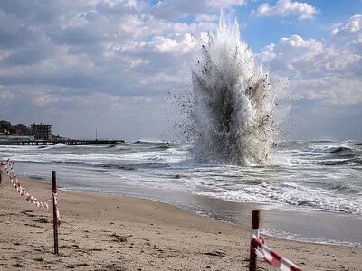 У морі біля Коблево вибухнула протидесантна міна: загинуло подружжя, ще дві людини поранені