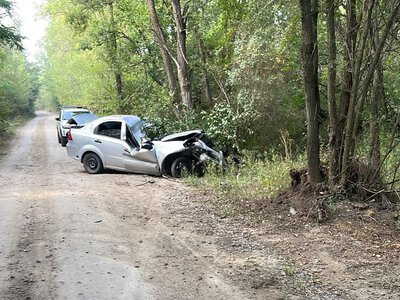 На Миколаївщині у нічній ДТП постраждали водійка автомобіля Chevrolet та її пасажир (ФОТО)