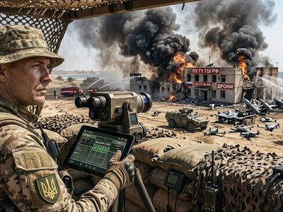 Сили оборони уразили російський пункт управління БпЛА в Залізному Порту