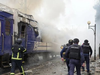 Росіяни вдарили по залізничних об’єктах у Луцьку й Фастові, уразили вагони